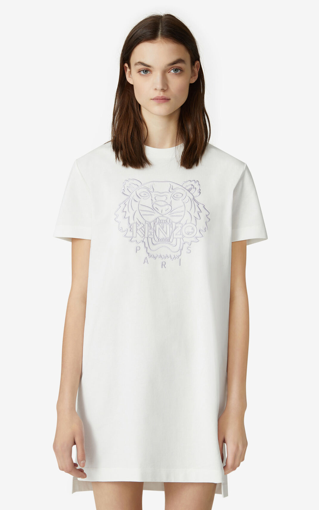 Vestidos Kenzo Tiger t shirt Mujer Blancas - SKU.1026064